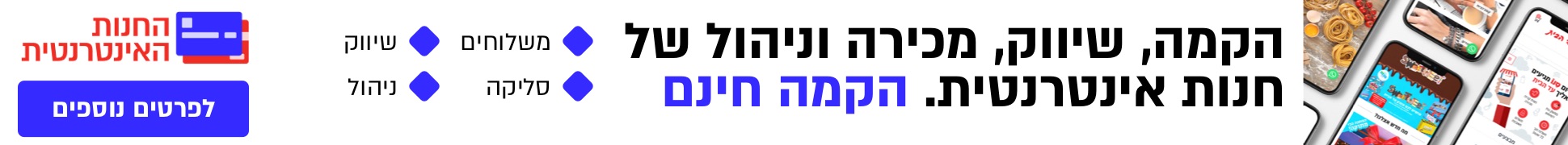 הקמת חנות, בחנות האינטרנטית